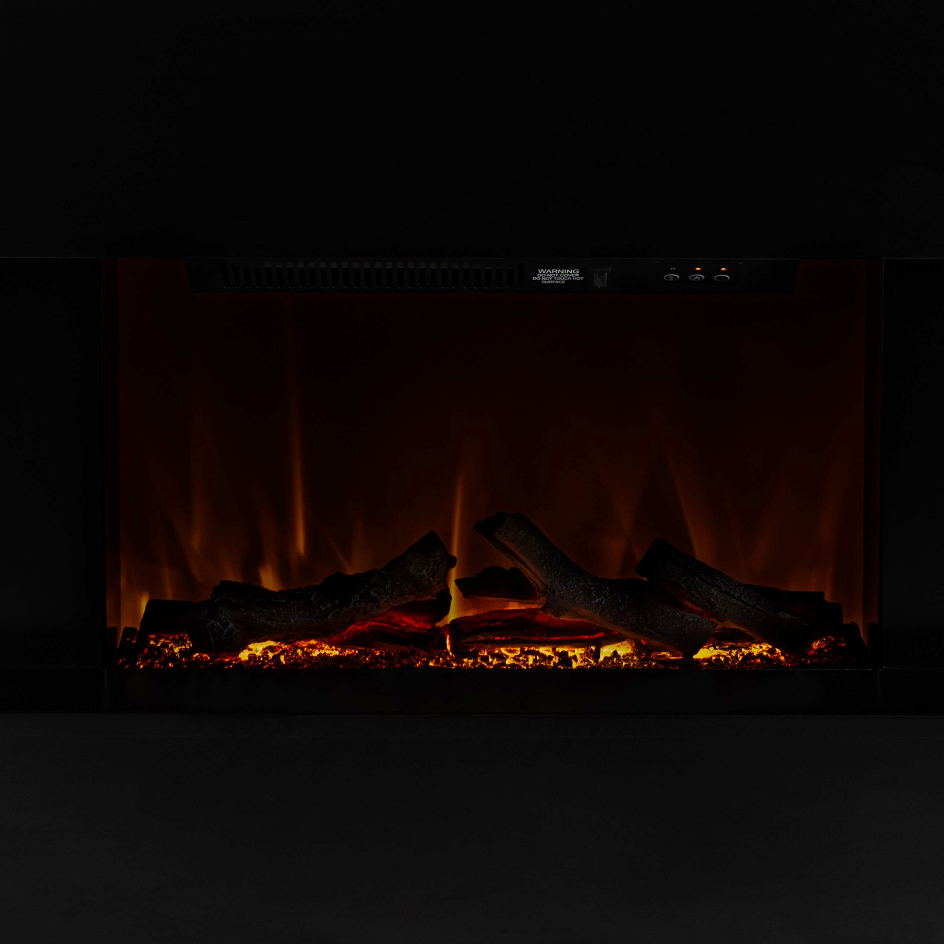 Focal Point Rivenhall 2kW Gloss Black Electric Fire