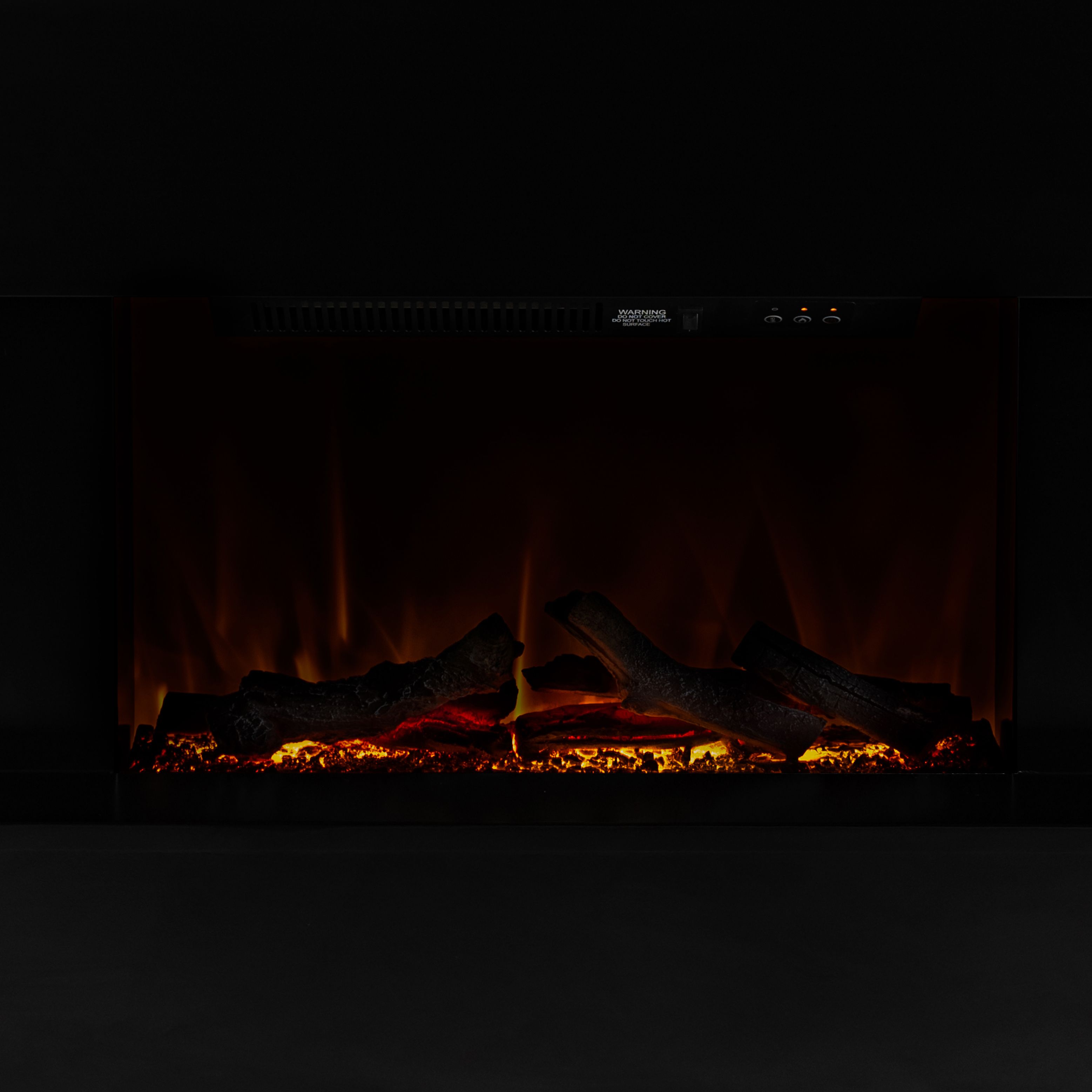 Focal Point Rivenhall 2kW Gloss Black Electric Fire