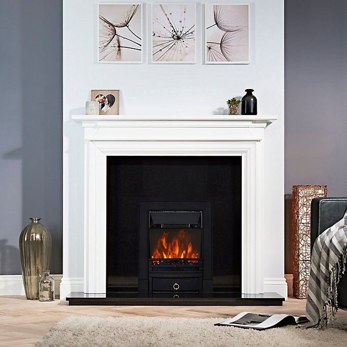 Focal Point Soho 2kW Cast iron effect Electric Fire