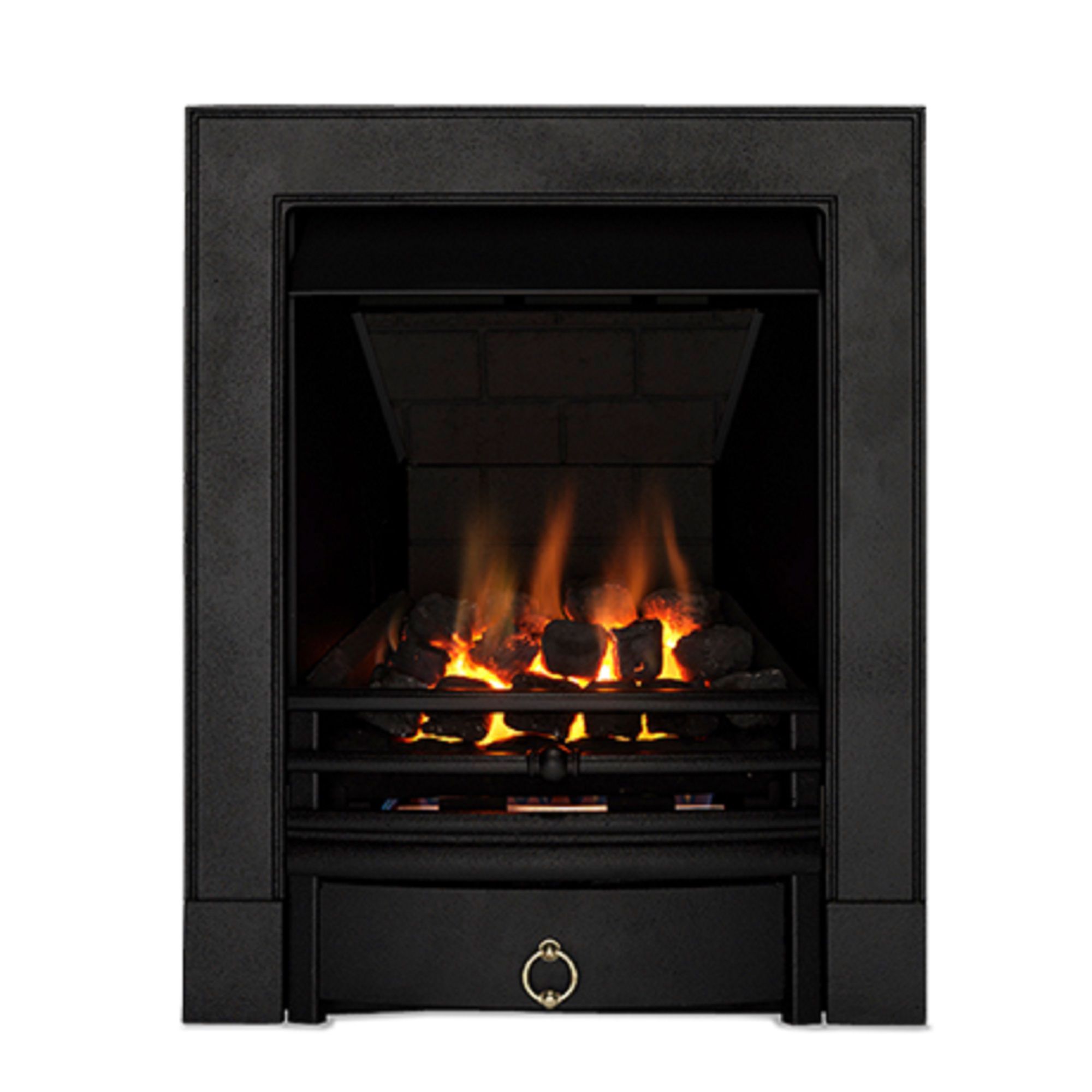 Focal Point Blenheim high efficiency Black Manual control Gas Fire |  Tradepoint