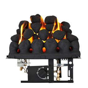 Focal Point Taper Black Manual control Gas Fire