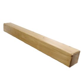 Focal Point Traditional Natural Fully finished Beam Mantel (H) 140mm (W) 1370mm (D)140mm