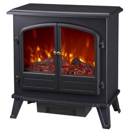 Focal Point Weybourne Traditional 1.85kW Black Electric Stove