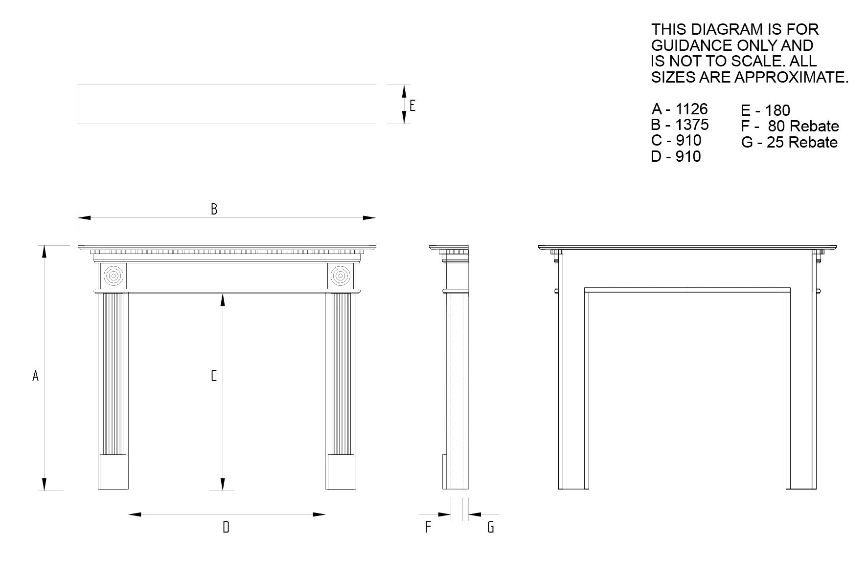 Focal Point Woodthorpe Fire surround