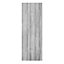 Foiled Exmoor Unglazed Flush Grey Oak veneer Internal Door, (H)1980mm (W)762mm (T)40mm