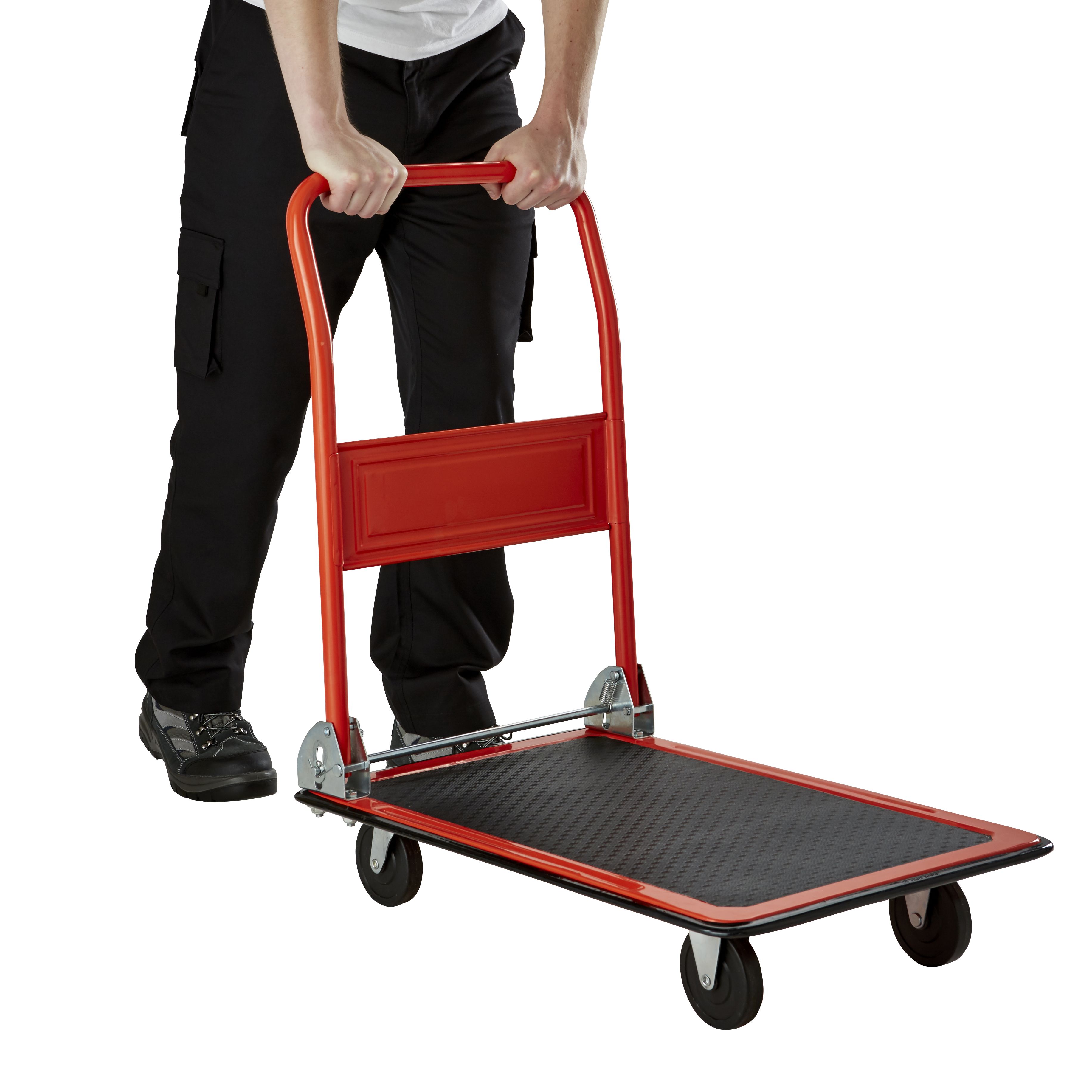Foldable Platform trolley, 150kg capacity