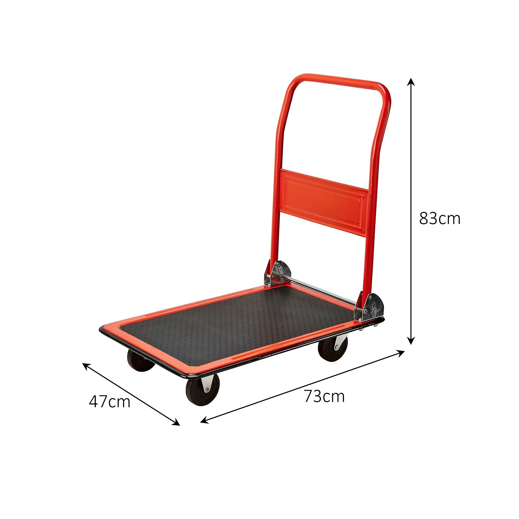 Foldable Platform trolley, 150kg capacity