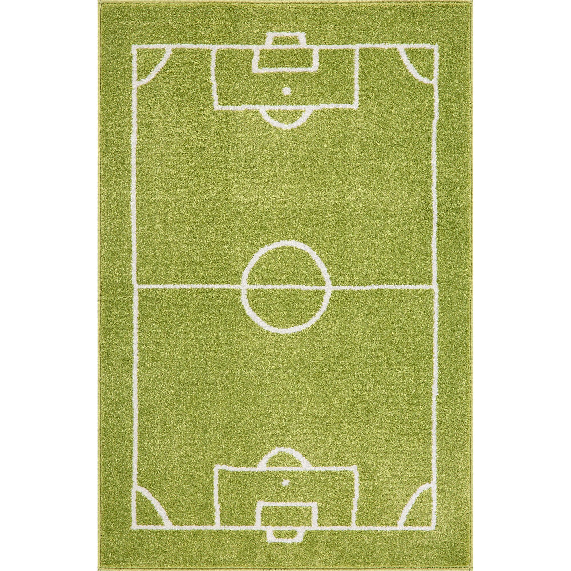 Football pitch Playmat, (W) 80cm x (L) 120cm