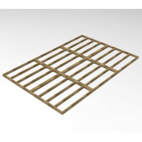 Forest 15x10 Timber Shed base (L) 301cm x (W) 442.5cm - Assembly service included