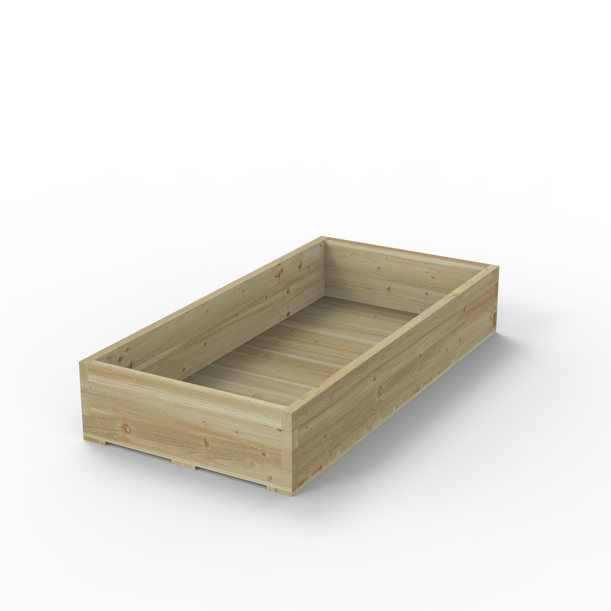 Forest Garden 1.8m x 0.9m Mixed softwood Rectangular Raised bed kit 1.62m²