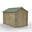Forest Garden 10x6 ft Apex Wooden 2 door Shed with floor - Assembly service included