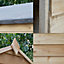 Forest Garden 12x8 ft Apex Wooden 2 door Shed with floor