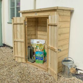 Forest Garden 600L Shiplap Apex Garden storage 1320mm 1080mm