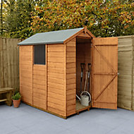 Forest Garden 6x4 Apex Shiplap Shed (Base included) - Assembly service included