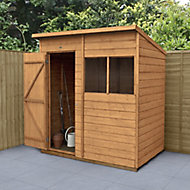 Forest Garden 6x4 Pent Shiplap Shed