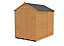 Forest Garden 7x5 ft Apex Wooden Shed with floor (Base included) - Assembly service included