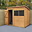 Forest Garden 7x5 ft Pent Wooden Shed with floor & 2 windows