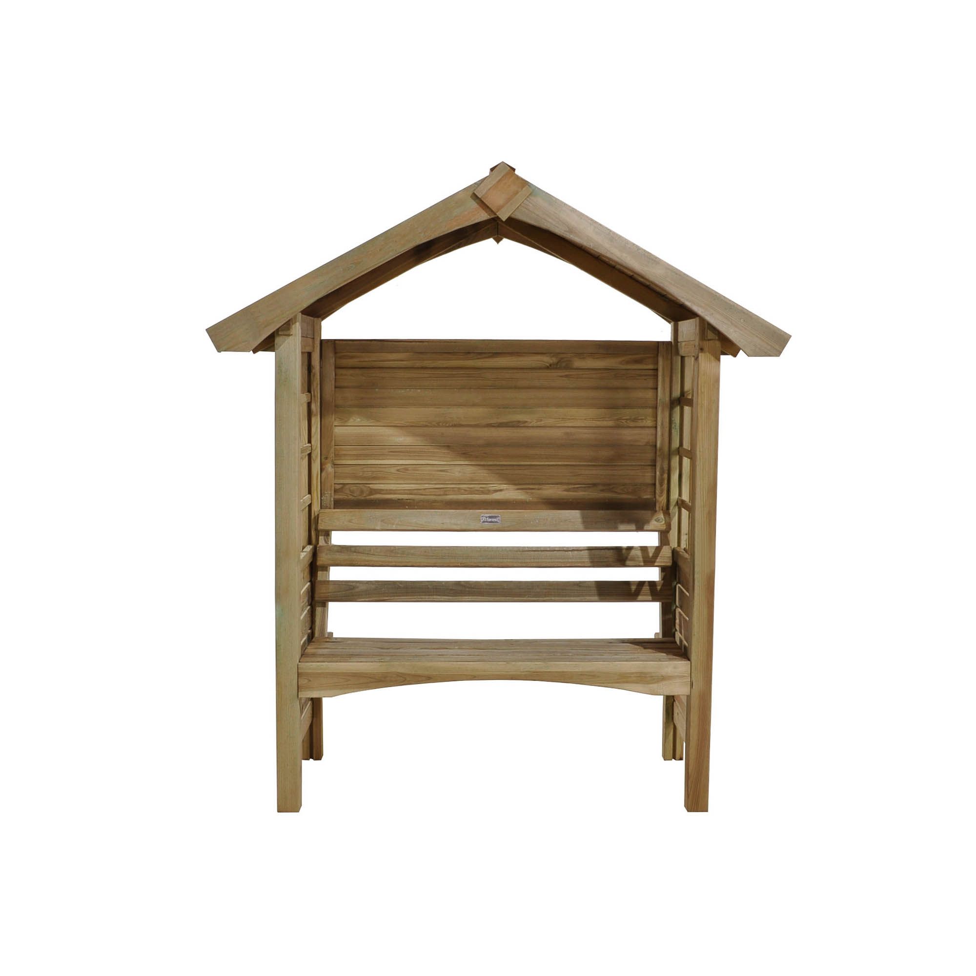 Forest Garden Cadiz Arbour, (H)1970mm (W)1690mm (D)730mm - Assembly required