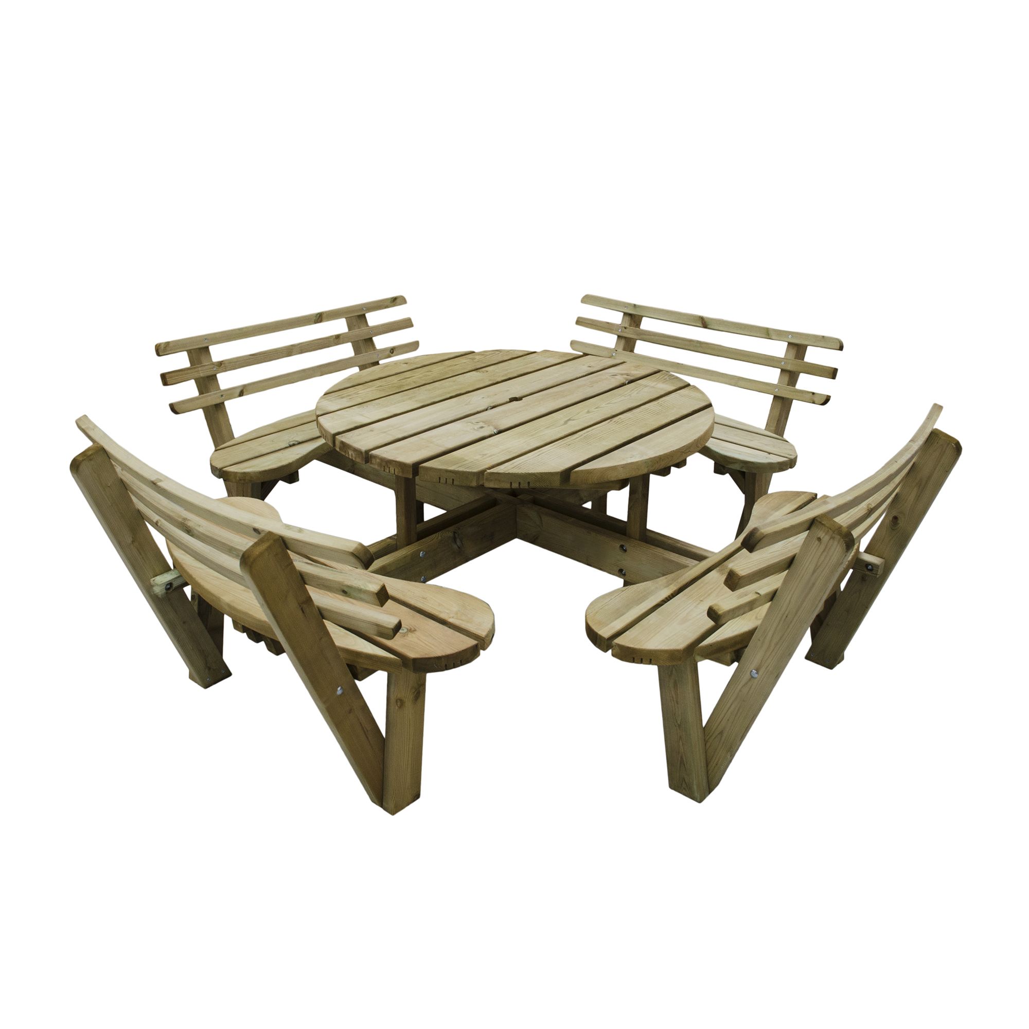 Agad wooden store picnic bench