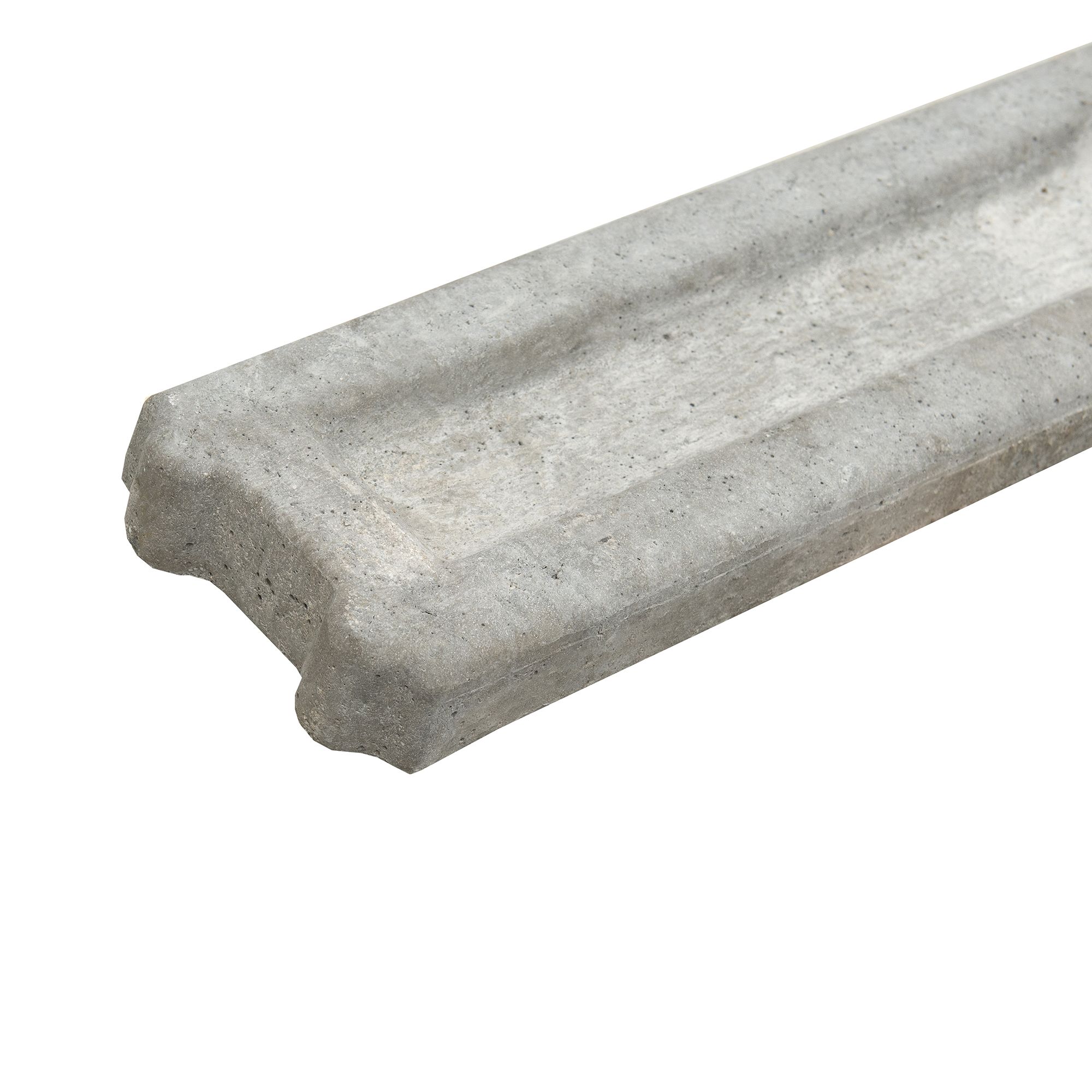Forest Garden Concrete Cast Gravel board (L)1.83m (T)150mm, Pack of 10