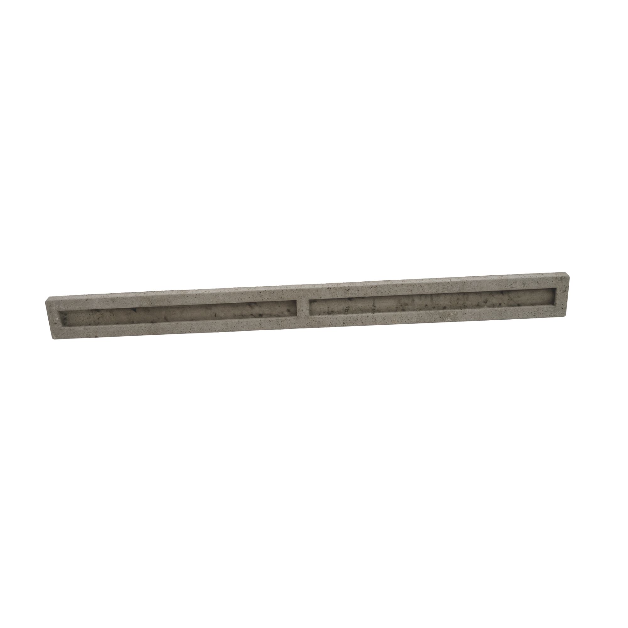 Forest Garden Grey Concrete Gravel board (L)1.83m (T)45mm