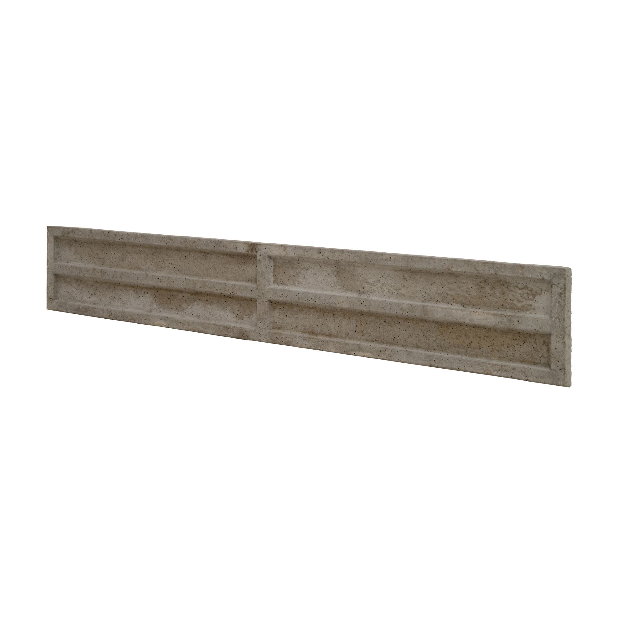 Forest Garden Grey Concrete Gravel board (L)1.83m (T)45mm