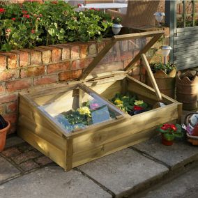 Forest Garden Mixed softwood Rectangular Raised bed kit