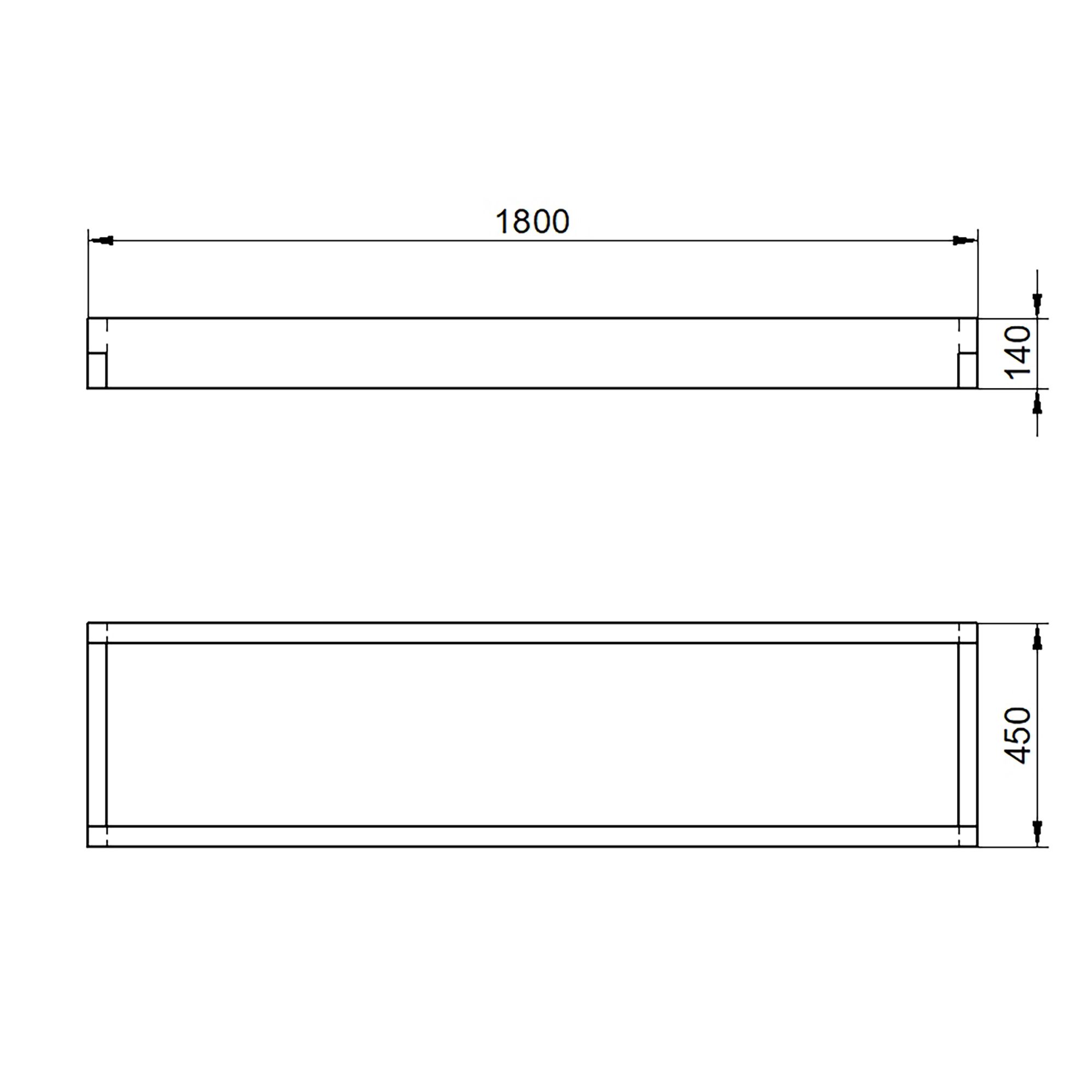 Forest Garden Rectangular Raised bed kit