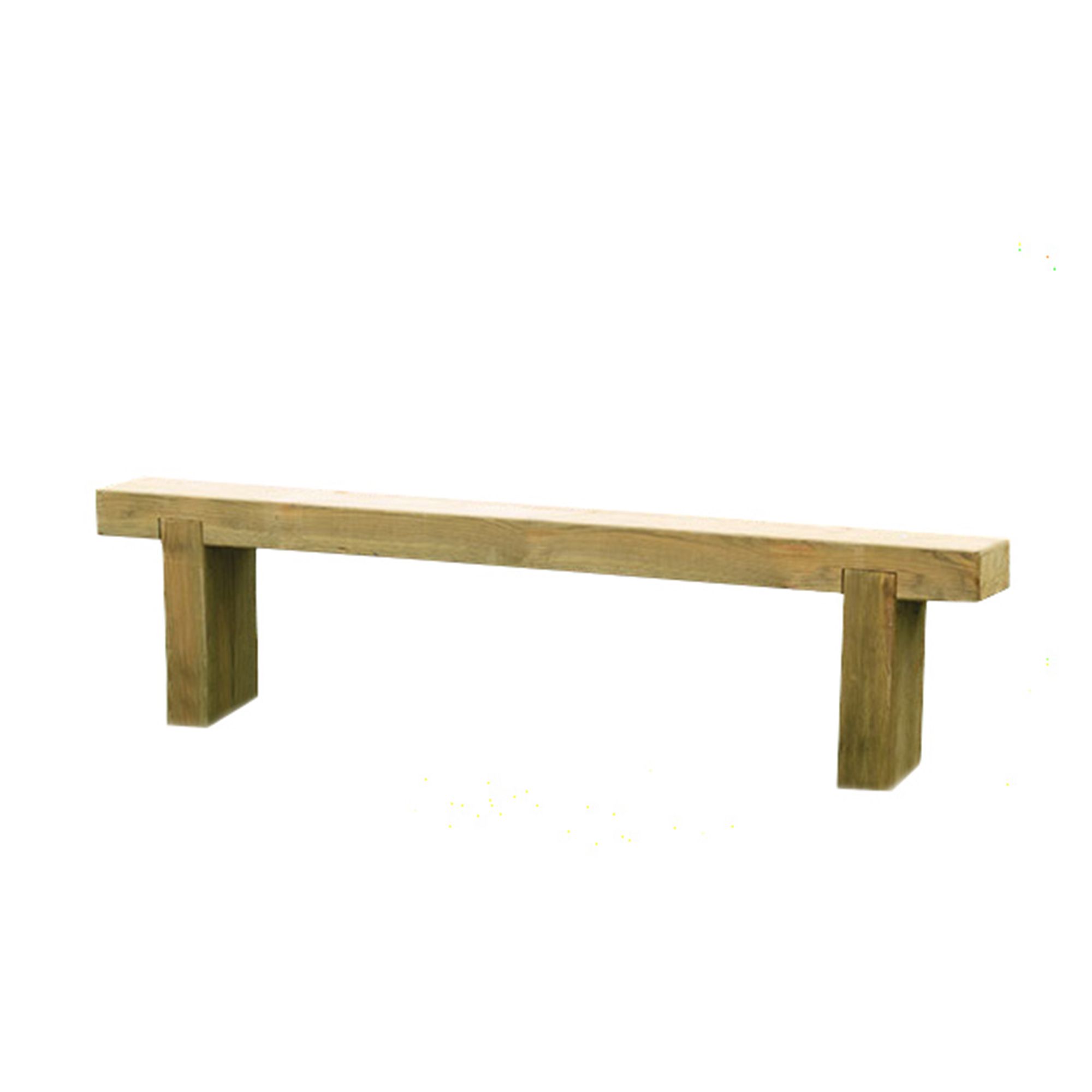 GoodHome Wooden Picnic bench Tradepoint