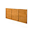 Forest Garden Straight edge Lap Dip treated 3ft Wooden Fence panel (W)1.83m (H)0.91m