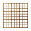 Forest Garden Traditional Square Dip treated Trellis panel (W)1.83m (H)1.83m