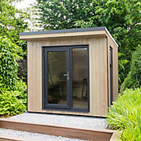 Forest Garden Xtend 8x9 ft with Single door & 2 windows Pent Garden office