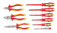 Forge Steel 9 piece Mixed Screwdriver set