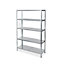 Form Axial Grey 5 shelf Steel Shelving unit (H)1800mm (W)1200mm