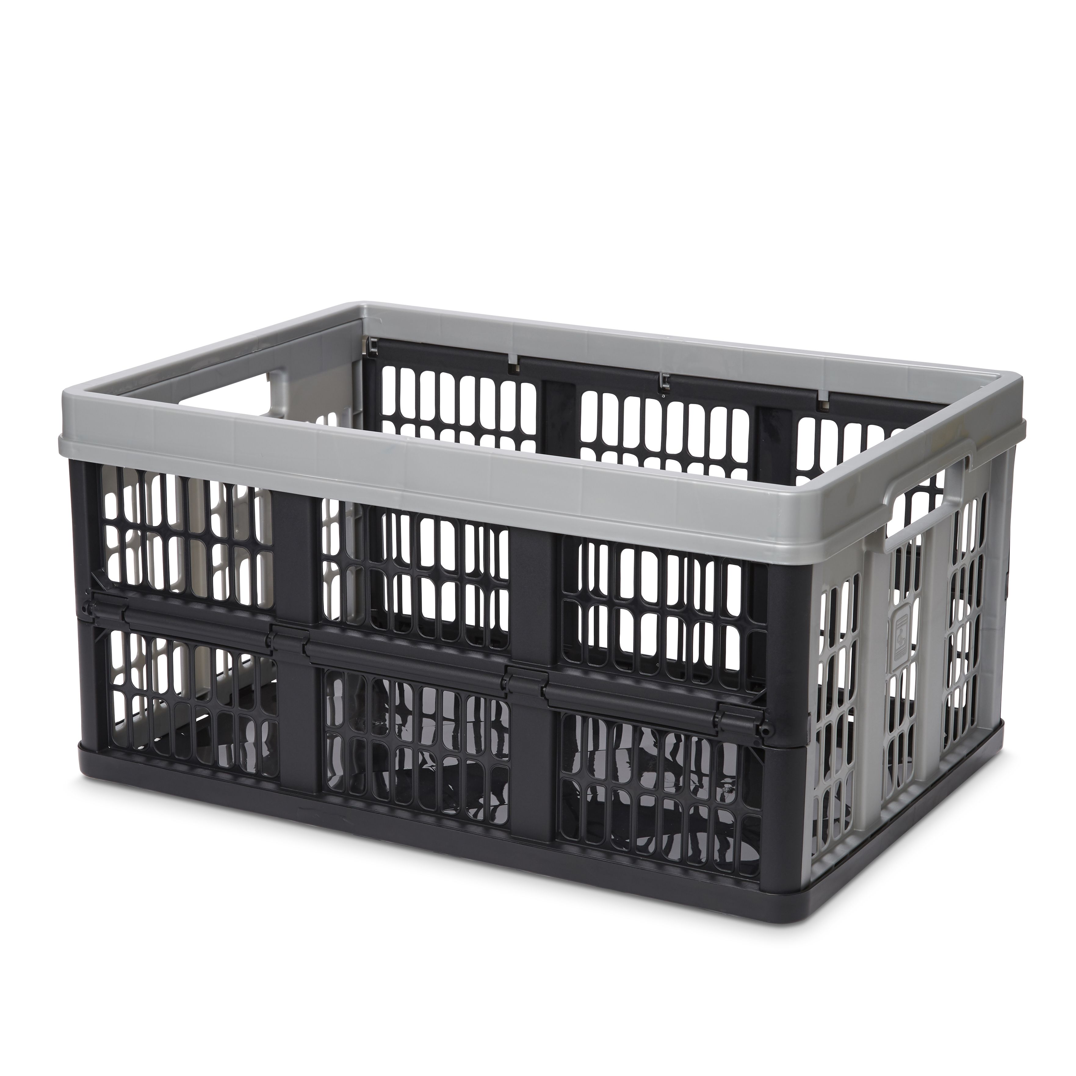 Form Black & Grey Foldable 45L Euro box