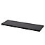 Form Black MDF Shelf board (W)800mm (D)190mm