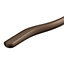 Form Darwin Matt Chocolate brown Bow Gate Pull handle