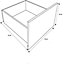 Form Darwin Modular Gloss anthracite External Drawer (H)237mm (W)500mm (D)566mm, Pack of 2