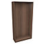 Form Darwin Modular Walnut effect Wardrobe cabinet (H)2004mm (W)1000mm (D)374mm