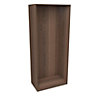 Form Darwin Modular Walnut effect Wardrobe cabinet (H)2356mm (W)1000mm (D)566mm