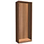 Form Darwin Modular Walnut effect Wardrobe cabinet (H)2356mm (W)750mm (D)374mm