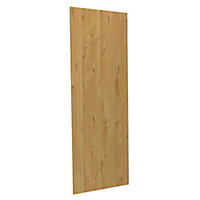 Form Darwin Oak effect Large Chipboard Cabinet door (H)1440mm (W)497mm