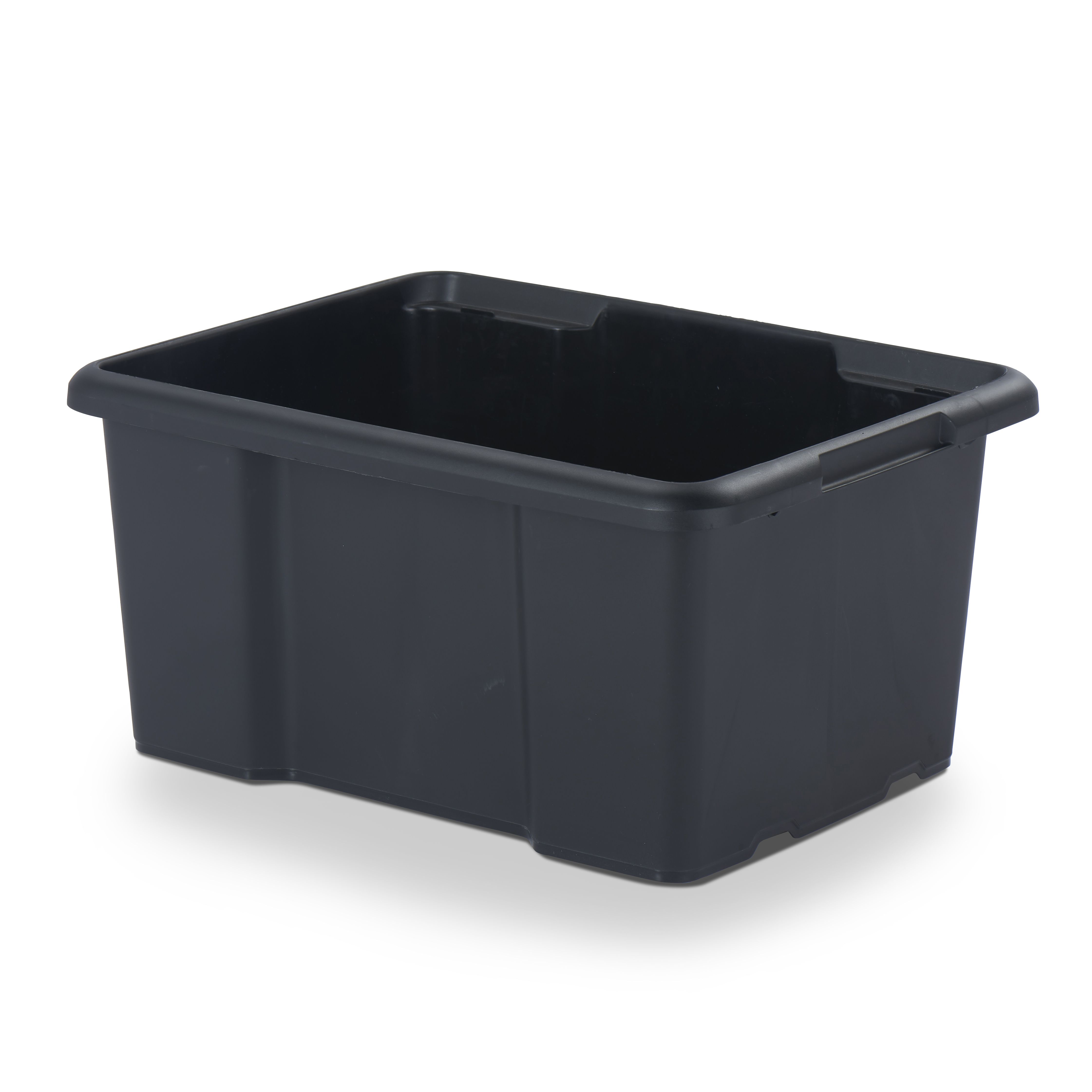 Black plastic hot sale box