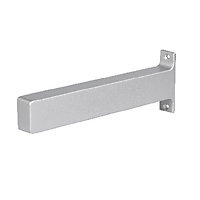 Form Grey Steel Shelving bracket (H)92mm (D)258mm, Pack of 2