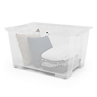 Form Kaze Clear 138L Plastic XXXL Stackable Storage box