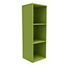 Form Konnect Green 3 shelf Shelving unit, (H)1032mm (W)352mm
