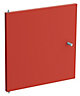 Form Konnect Red Chipboard Cabinet door (H)322mm (W)322mm