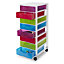 Form Kontor Multicolour Non-stackable 8 drawer Tower unit