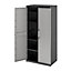 Form Links 4 shelf Polypropylene XL tall Utility Storage cabinet