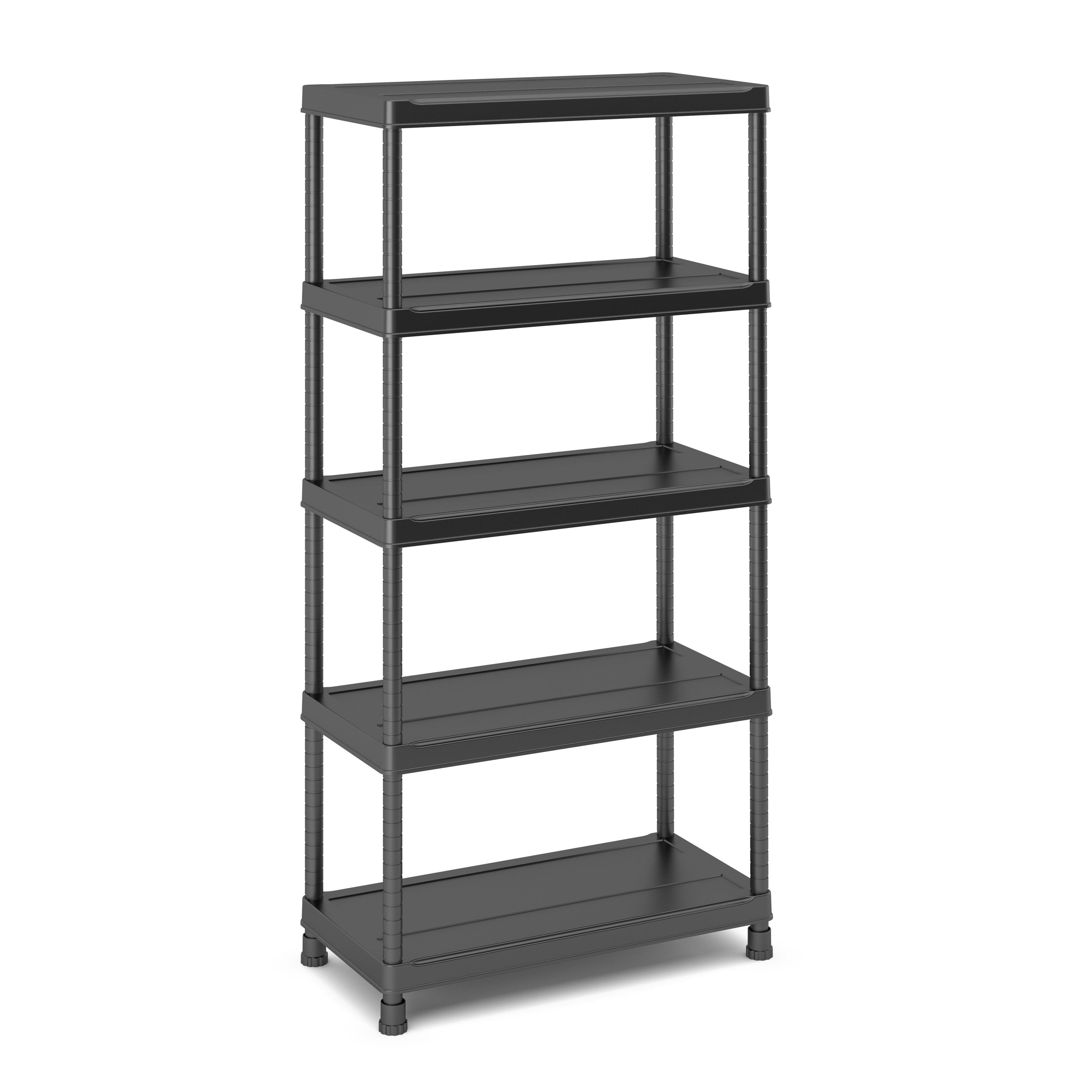 Form Links 5 shelf Plastic Shelving unit H 1820mm W 900mm D 450mm Tradepoint